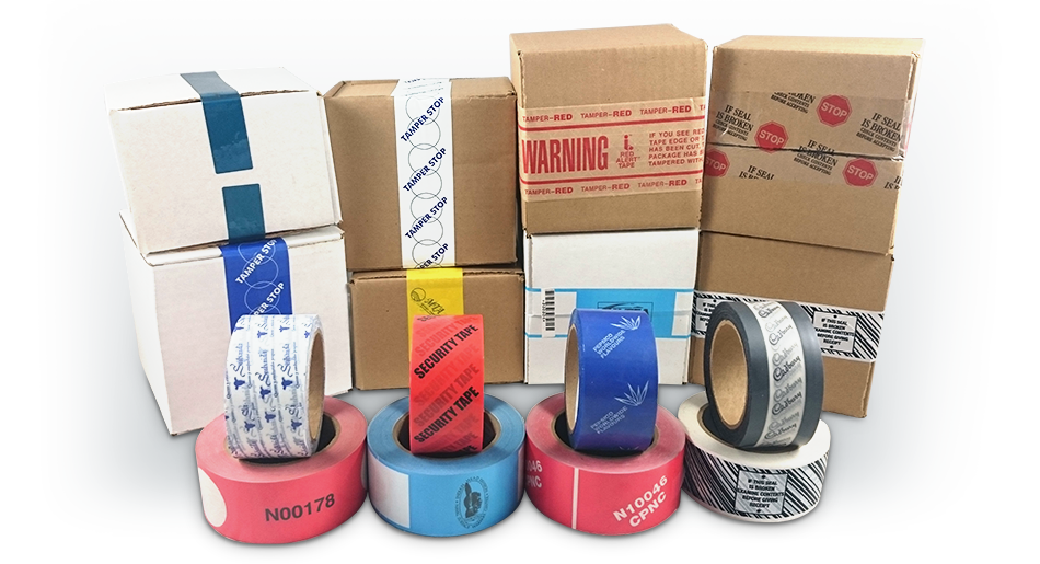 Customized Tamper Evident Tapes